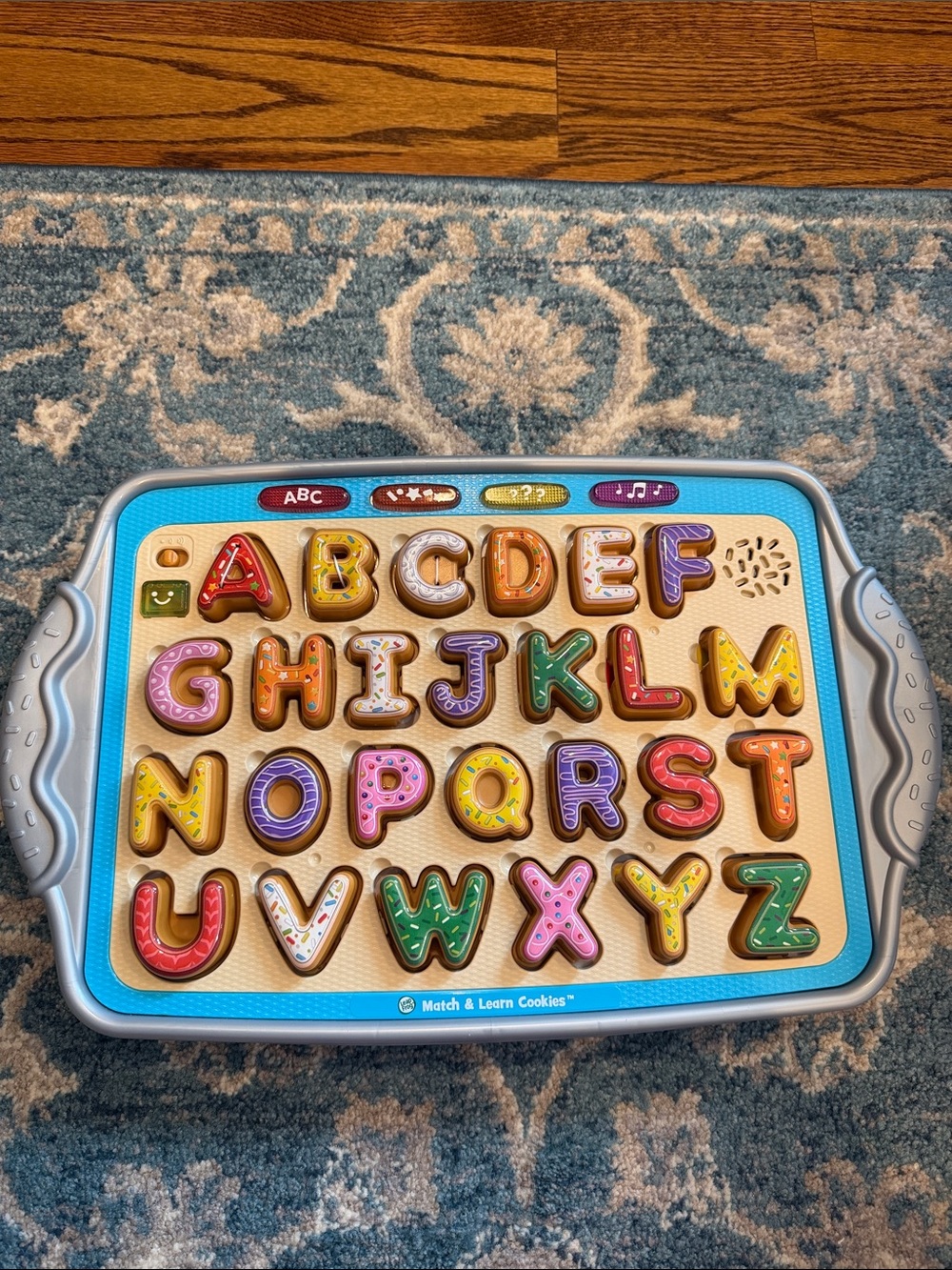 Match & Learn Cookie Alphabet Toy - Multicolor Alphabet Puzzle